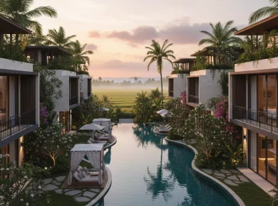 Недвижимость на Бали: самое выгодное вложение в таунхаусы Amol Villas