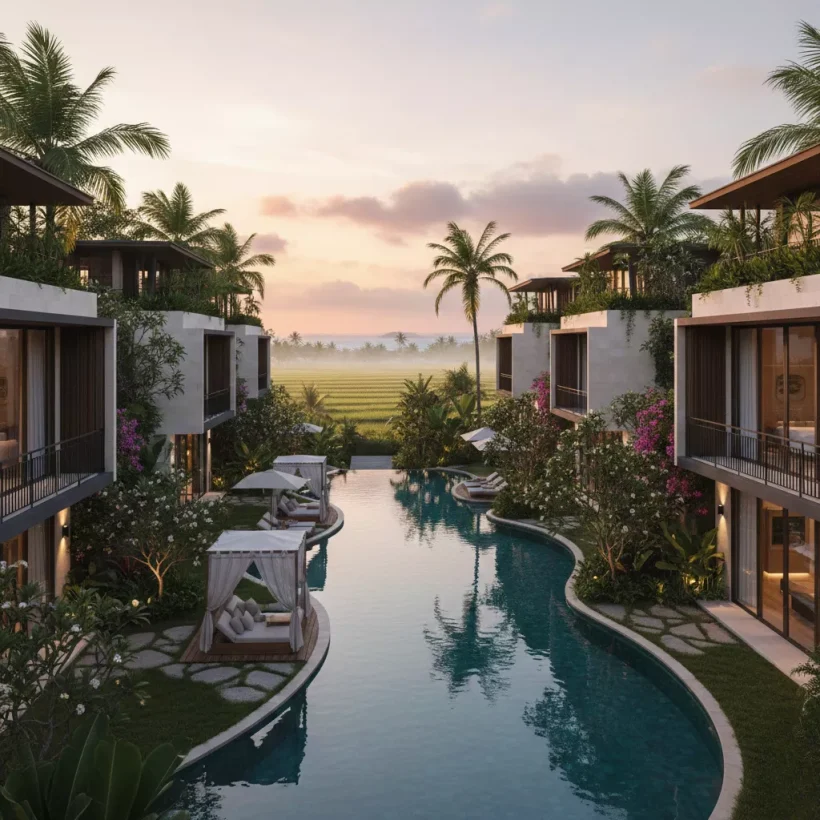 Недвижимость на Бали: самое выгодное вложение в таунхаусы Amol Villas