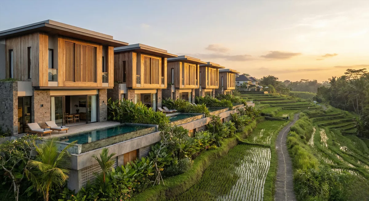 Премиальные таунхаусы Ubud Dream в центре Убуда Бали