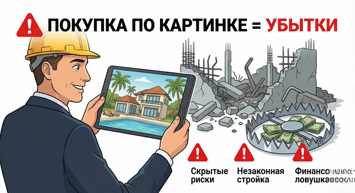 Ловушка флипперов в инвестициях недвижимостью на Бали