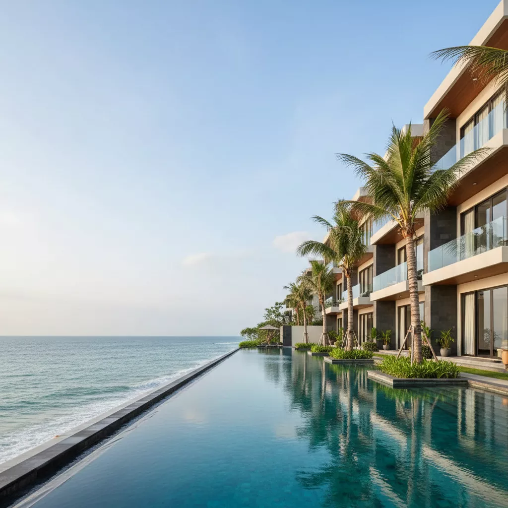 Апартаменты Sanur Residence на первой береговой линии Санхур Бали