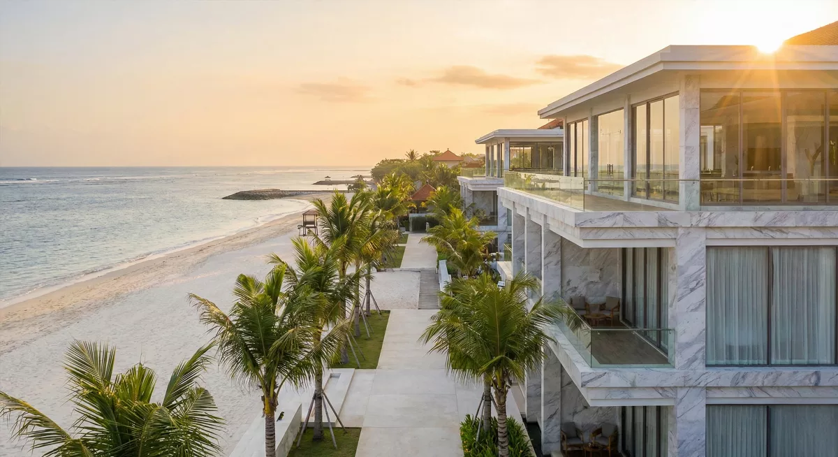 Люксовый комплекс Magnum Residence Бали первая линия пляжа Санур инвестиции