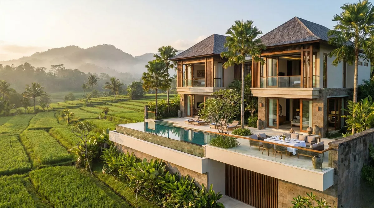 Bali Hills в Чангу: премиум-виллы с видом на рисовые поля и доходностью 10-15% годовых